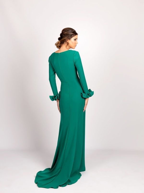 Rocío Osorno | Vestido Ana verde